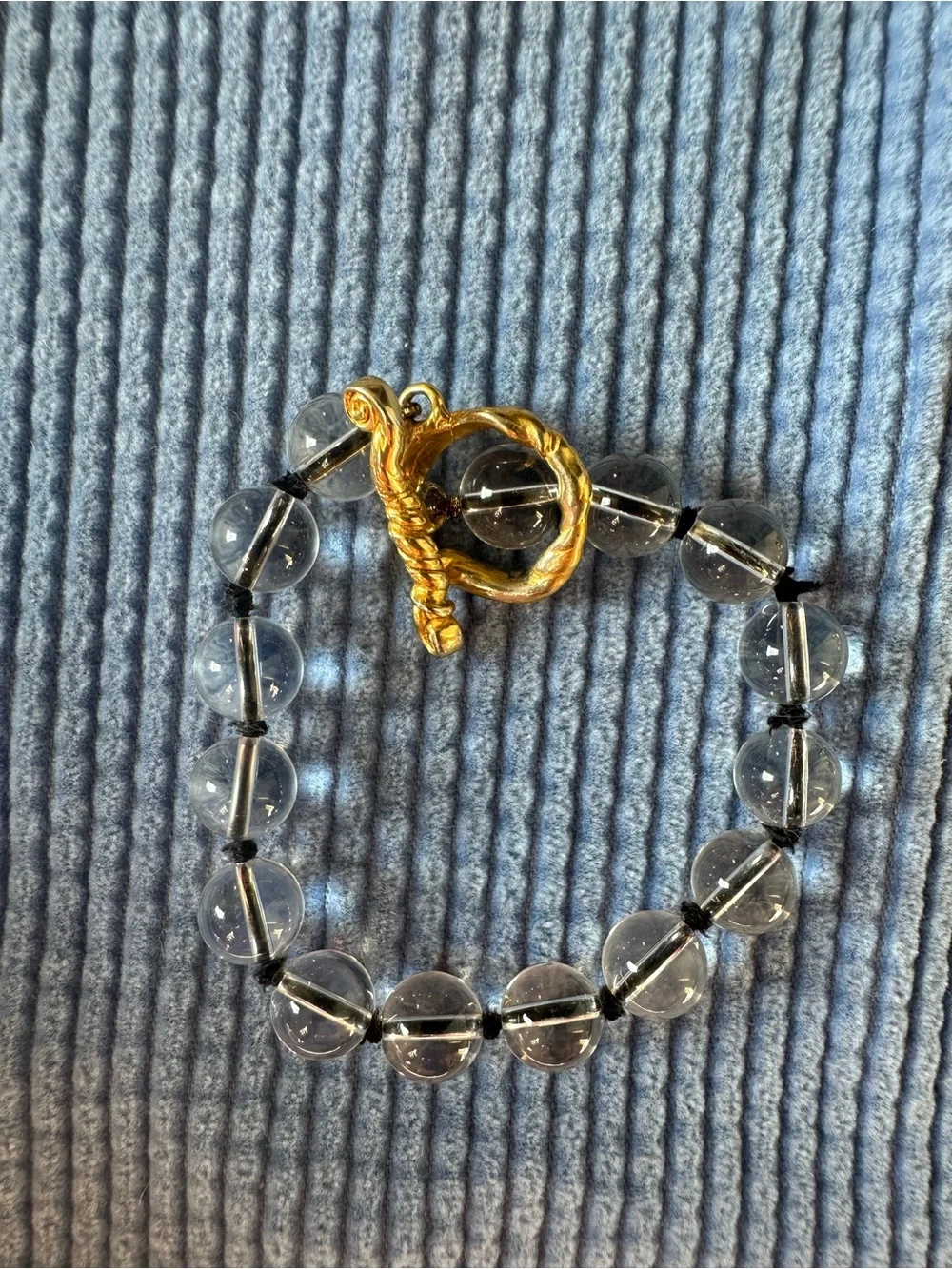 Mondo Mondo Quartz Bead and BLESS Mixed Materials Bracelets (Set!)